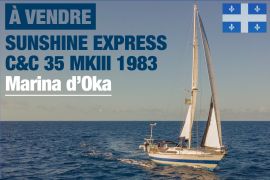C&C 35 MKIII , 35 pieds, 1983, Sunshine Express
